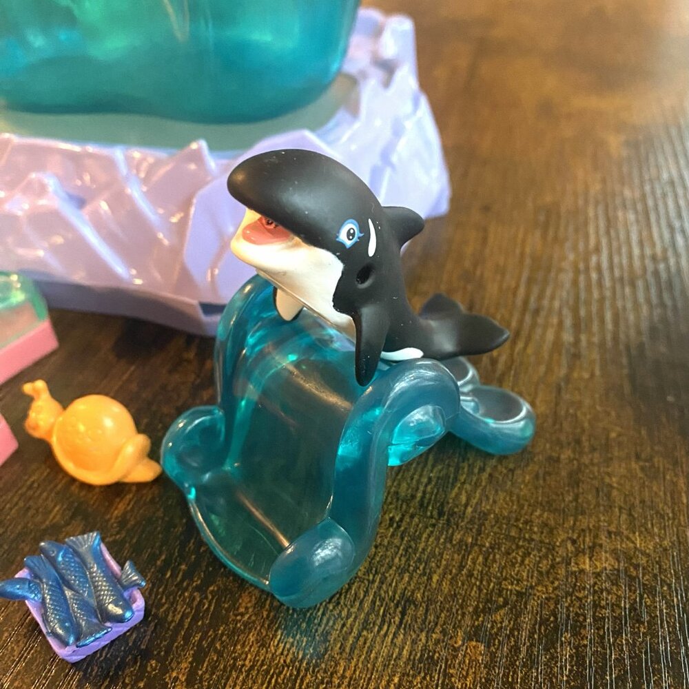 Littlest Pet Shop Sea World 12-Piece Playset Vintage 1995 Kenner - LIGHT WORKS - Picture 7 of 16